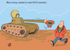 Cartoon: Nato (small) by Vejo tagged natostandard,belgium,money,defence,weapons,usa,russia,war