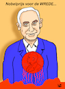 Cartoon: Nobelprijs voor de WREDE... (small) by Vejo tagged gaza,genocide,israel,netanyahu,oorlogsmisdaden,palestijnen