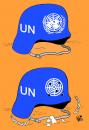 Cartoon: Target (small) by Vejo tagged united,nations