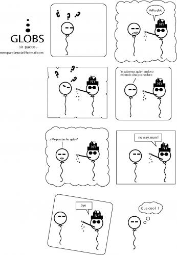 Cartoon: GLOBS 4 (medium) by pax tagged humor,joke,quino,mordillo,mafalda