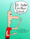 Cartoon: EinHaarschnitt (small) by Alan tagged haarschnitt,drei,haare,lexa,nase