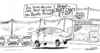 Cartoon: Just cant stop (small) by Alan tagged toyota,prius,brake,stop,testdrive,probefahrt