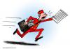Cartoon: Information (small) by deleuran tagged news,newsboys,newspaper,information,