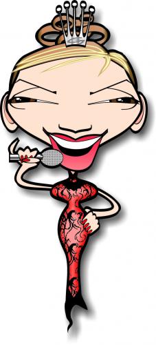 Cartoon: Jennifer Lopez (medium) by spot_on_george tagged lo,jennifer,lopez,caricature,pop,music