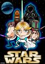 Cartoon: Star Wars (small) by spot_on_george tagged star wars jedi darth vader wooky luke skywalker caricature