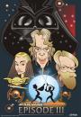 Cartoon: Star Wars III (small) by spot_on_george tagged star,wars,jedi,yoda,caricature,darth,vader