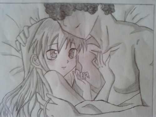 Cartoon: love story (medium) by lauraformikainthesky tagged love,manga