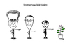 Cartoon: Verantwortung? (small) by elke lichtmann tagged drohne,verantwortung,verteidigungsministerium,de,maiziere