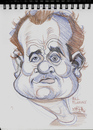 Cartoon: Caricature of Bill Murry (small) by McDermott tagged actor,famous,cartoon,caricature,mcdermott,caddyshack,murry