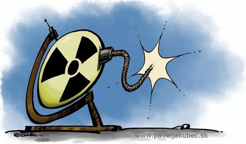 Cartoon: NUCLEAR DANGER (medium) by toon tagged earth