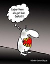 Cartoon: Hass  Liebe Gefühl (small) by BoDoW tagged hass,liebe,gefühl,gefühllosigkeit,philosophie
