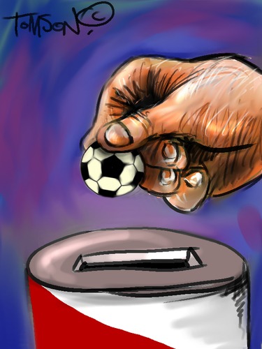 Cartoon: ... (medium) by to1mson tagged football,pilka,fussball