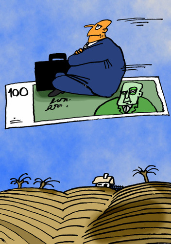Cartoon: ... (medium) by to1mson tagged politics,politik,politycy,geld,money,pieniadze,lapowka,schmiergeld