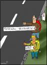 Cartoon: - (small) by to1mson tagged autostop,trip,podroz