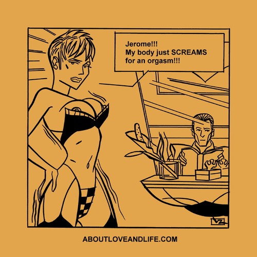 Cartoon: 029_alal Scream for an Orgasm! (medium) by Age Morris tagged hotsex,manandwife,quarrel,loveshit,tags,agemorris,victorzilverberg,atomstyle,aboutloveandlife,relations,relationshipshit,hotbabe,niceboobs,hotandspicy,marsandvenus,body,scream,orgasm