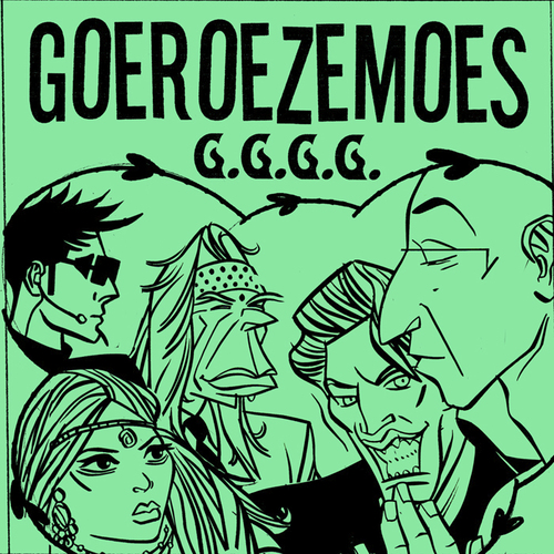 Cartoon: Cover Goeroezemoes - final? (medium) by Age Morris tagged agemorris,victorzilverberg,aboutloveandlife,atomstyle,cartoons,gurutoons,gurutalk,loveguru,moneyguru,dietguru,realguru,goeroezemoes