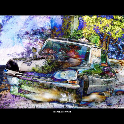 Cartoon: MoArt - Return from Fairy World! (medium) by MoArt Rotterdam tagged rotterdam,moart,moartcards,fee,fairy,fairyworld,fantasy,fantasia,car,colrs