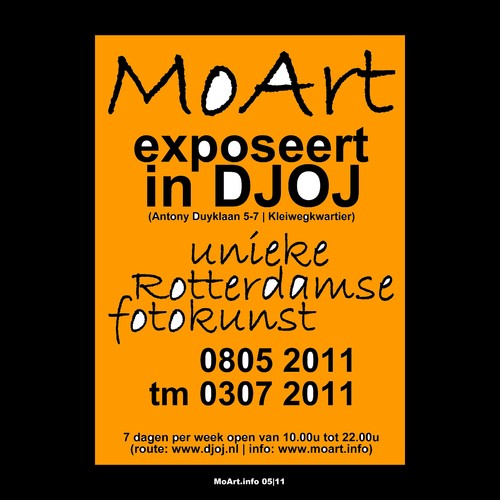 Cartoon: MoArt exposeert in DJOJ! (medium) by MoArt Rotterdam tagged fotoart,djoj,exposition,moartcards,moart,rotterdam