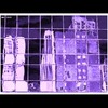 Cartoon: MH - Gaudi Village (small) by MoArt Rotterdam tagged rotterdam gaudi cityinglass stadinglas reflection weerspiegeling paars purple