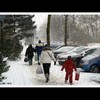Cartoon: MH - It is Snowing! 2 (small) by MoArt Rotterdam tagged rotterdam,snow,sneeuw,sneeuwbui,snowing,white,wit,people,mensen,boodschappen,groceries