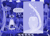 Cartoon: top_Monica29 Zweite Welle (small) by bob schroeder tagged corona,covid19,zweite,welle,ansteckung,infektion,neuinfektion,statistik,ai,ki,user