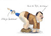 Cartoon: Höcke (small) by Skowronek tagged afd,höcke,hitler,nazis,rechte,skowronek,cartoon