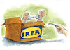 Cartoon: Ikea (small) by Skowronek tagged ikea,zwangsarbeiter,skowronek,cartoons,karikatur