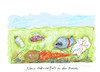 Cartoon: Müll (small) by Skowronek tagged meere,plastik,mikroplastik,umweltverschmutzung