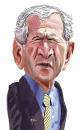 Cartoon: Bush (small) by Airton Nascimento tagged bush caricature