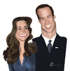 Cartoon: Kate e William (small) by Airton Nascimento tagged royal,wedding,kate,william,marriage,palace,windsor,mountbatten,middleton,westminster,abbey
