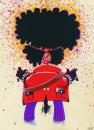 Cartoon: Jimi Hendrix (small) by Jesse Ribeiro tagged music caricature man illustration portrait hendrix guitar