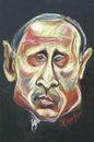Cartoon: Vladimir Putin (small) by Zamfir Somcutean tagged politics