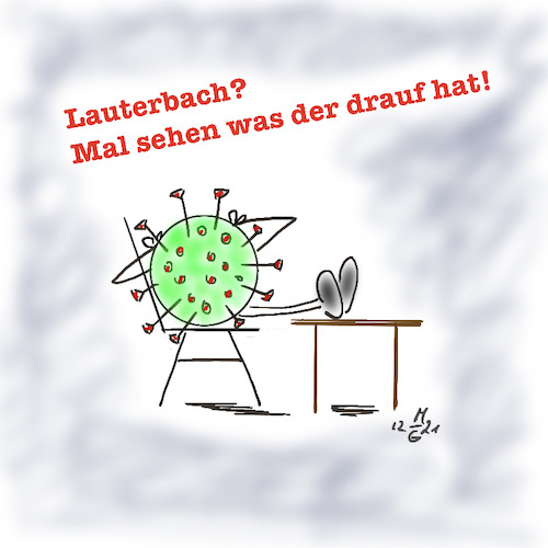 Cartoon: Ein neuer Gesundheitsminister (medium) by legriffeur tagged lauterbach,lez,gesundheit,corona,virus,pandemie,bundesregierung,gesundheitsminister