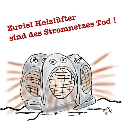 Cartoon: Heizlüfter (medium) by legriffeur tagged winter,energie,energieversorger,strom,energiekosten,energiekrise,deutschland,blackout,regierung