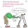 Cartoon: Rentner (small) by legriffeur tagged rentner,rente,deutschland,sozial,sozialstaat,sozialjahr,arbeit
