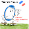 Cartoon: Rugby oder Radfahren ? (small) by legriffeur tagged rugby,sport,rad,radsport,tourdefrance,rugbysport