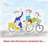 Cartoon: Schneller Postmann (small) by legriffeur tagged post,postmannn,tourdefrance,radsport,radrennen,radfahren,letourdefrance