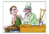Cartoon: Kasal doctor (small) by Makhmud Eshonkulov tagged kasal,doctor
