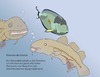 Cartoon: Erforsche die Dorsche (small) by gege tagged tier,tiere,fisch,fische,doktorfisch,dorsch,dorsche,meer,see,skalpell