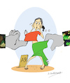 Cartoon: Stop Sexual Harassment (small) by damayanthi tagged war,bbs,sri,lanka