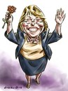 Cartoon: Bachelet bye (small) by Bob Row tagged bachelet,chile,popular,elections,socialist