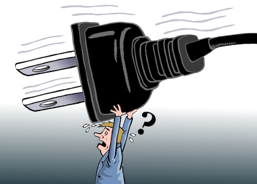 Cartoon: Energy crisis. (medium) by Cartoonarcadio tagged crisis,europe,world,gas,oil,price