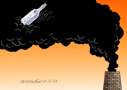 Cartoon: Help planet earth (medium) by Cartoonarcadio tagged planet,earth,environment,climate,summit,global,warming