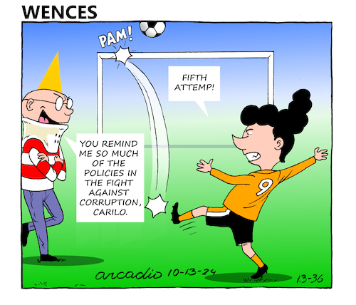 Cartoon: The adventures of Wences (medium) by Cartoonarcadio tagged comic,wences,humor