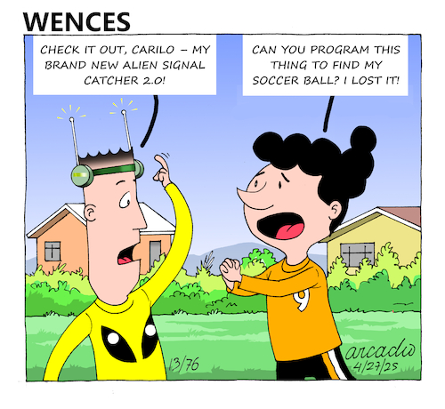 Cartoon: The Adventures of Wences (medium) by Cartoonarcadio tagged humor,comic,wences