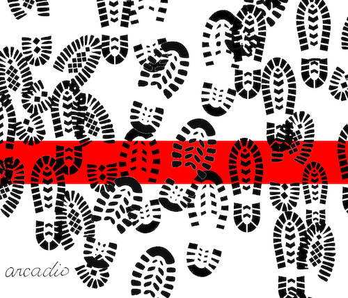 Cartoon: THE RED LINE TURNED INTO A DO (medium) by Cartoonarcadio tagged death,missiles,ukraine,iran,israel,russia