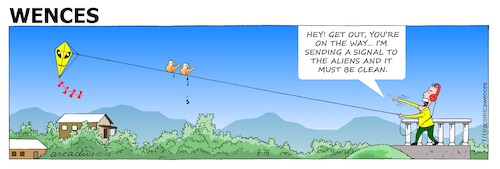 Cartoon: Wencs Comic Strip (medium) by Cartoonarcadio tagged wences,comic,strip,humor