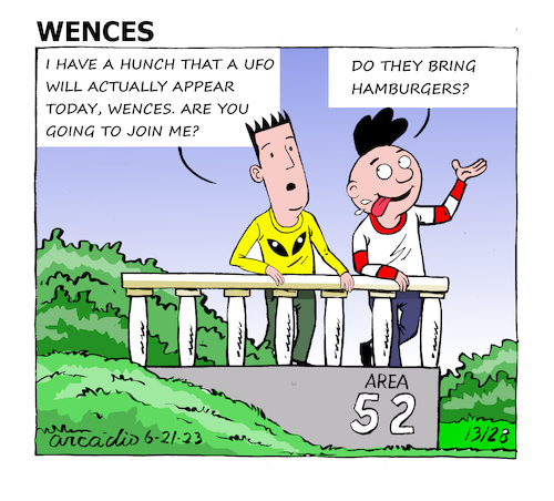 Cartoon: The adventures of Wences (medium) by Cartoonarcadio tagged wences,comic,strip