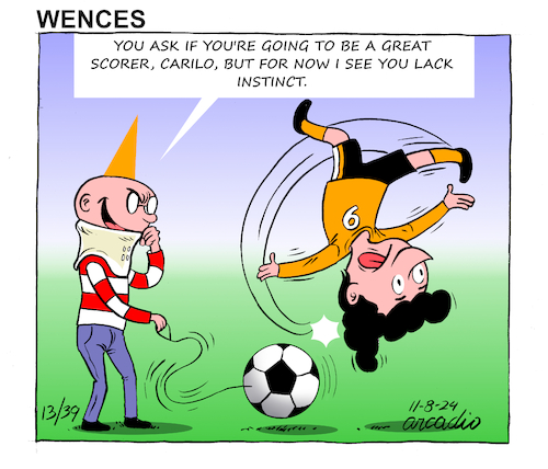 Cartoon: The adventures of Wences (medium) by Cartoonarcadio tagged comic,wences,humor