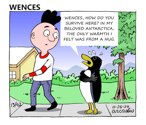 Cartoon: The adventures of Wences (medium) by Cartoonarcadio tagged comic,humor,strip